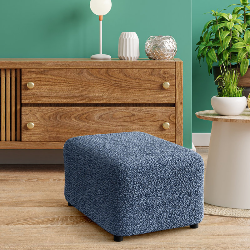 PAULATO by GA.I.CO. Stretch Ottoman Slipcover Italian Style & Premium